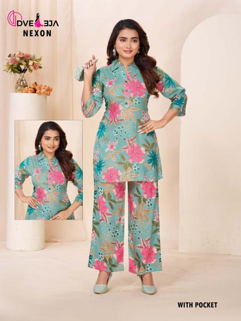 Dveeja nexon cotton co ord set wholesale
